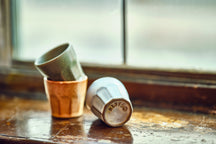 Tasses à espresso Cosy & Trendy Bistro Vintage White 90 ml - 6 pièces