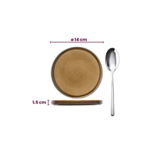 Ensemble d'assiettes à dessert Cosy & Trendy - Quintana - 14 cm - 4 pièces
