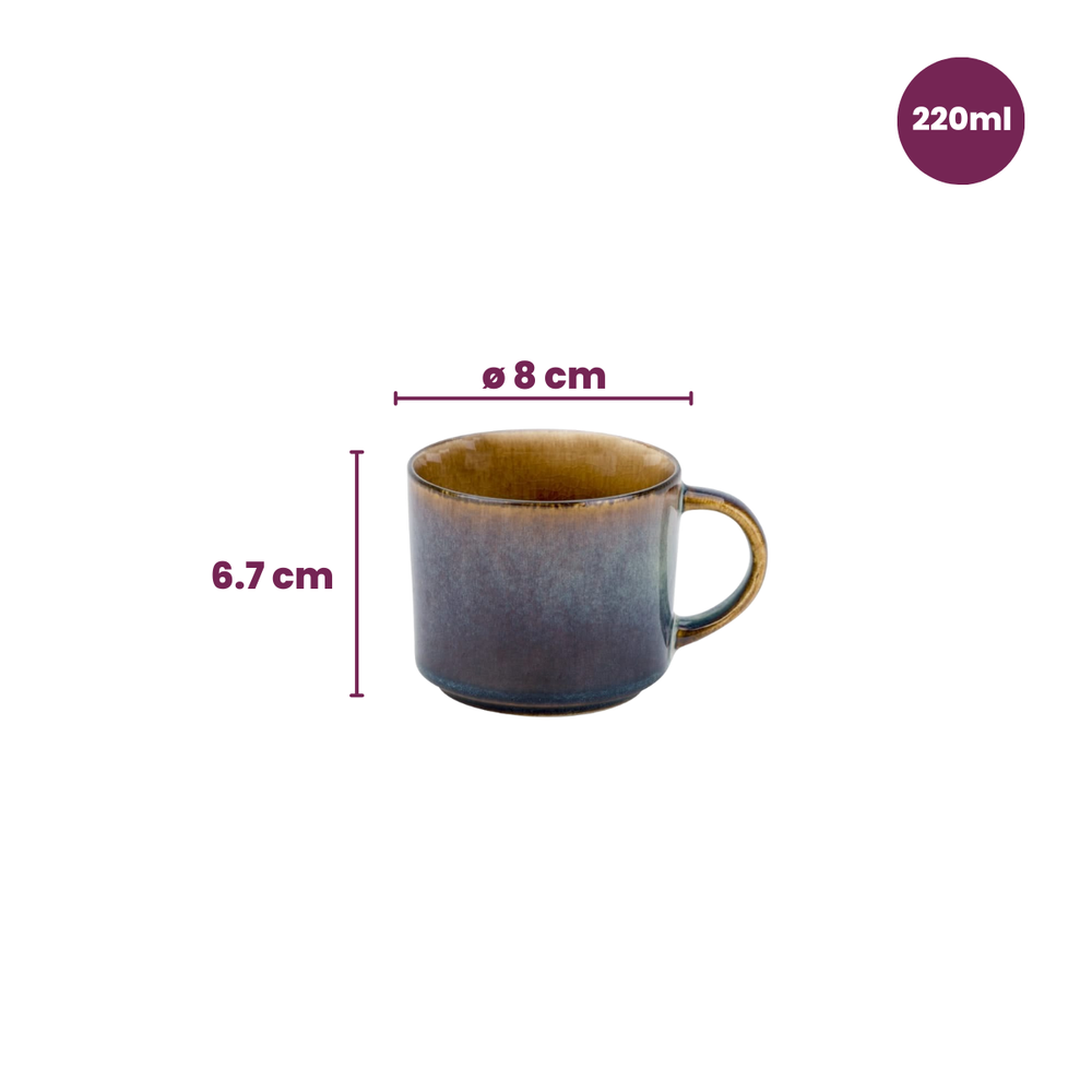 Ensemble de tasses à café Cosy & Trendy - Senseo - Quintana - 220 ml - 4 pièces