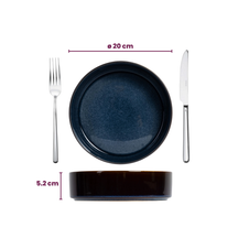 Ensemble vaisselle Cosy&Trendy - Table - Quintana Blue - 6 personnes - 18 pièces