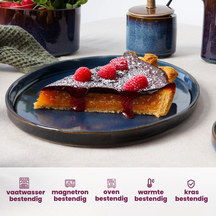 Set d'assiettes Cosy&Trendy - Assiettes a dessert - Quintana - 22 cm - 4 pièces