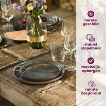 Set d'assiettes Cosy & Trendy - Assiettes de dîner - Quintana - 28 cm - 4 pièces