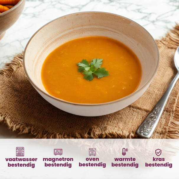Ensemble de bols a soupe Cosy & Trendy - Sintra Terracotta - Ø 16 cm - 4 pièces