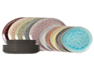 Set de vaisselle Cosy & Trendy - Assiettes à dîner - Streetfood - 20 pièces