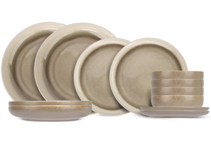 Set de vaisselle Cosy & Trendy - Service de table - Forest - 4 pers. - 12 pièces
