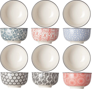 Ensemble de bols Cosy & Trendy - Bols a soupe - Delirio - 500 ml - 6 pièces