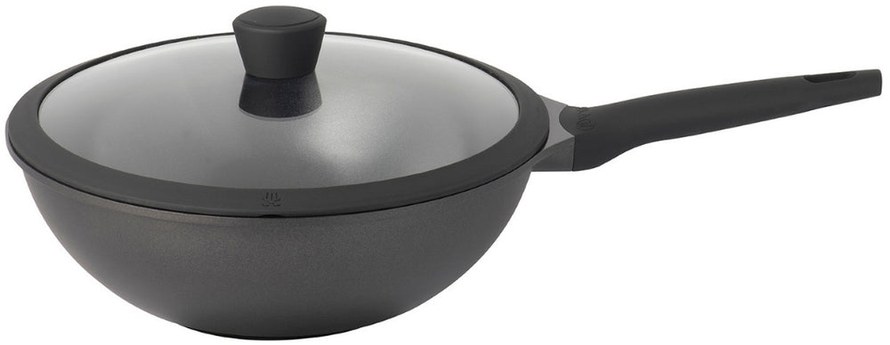 Sola Wokpan avec couvercle Ceramic Deluxe ø 30 cm - revêtement antiadhésif en céramique