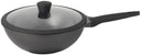 Sola Wokpan avec couvercle Ceramic Deluxe ø 30 cm - revêtement antiadhésif en céramique