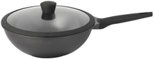 Sola batterie de cuisine Ceramic Deluxe - poêle ø 28 cm et Sola wok ø 30 cm - revêtement antiadhésif céramique