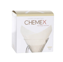 Filtres à café / filtres en papier Chemex FS-100 Square - Prépliés - 100 pièces