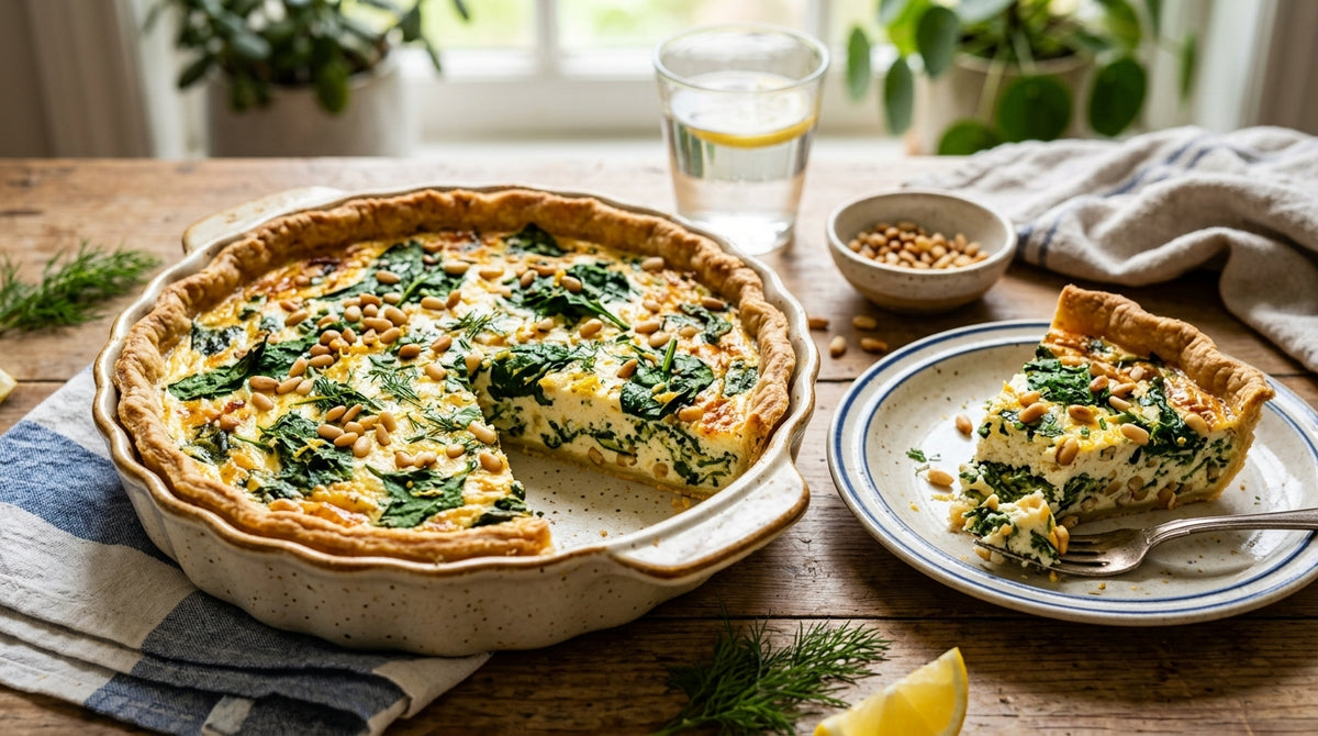 Frais, crémeux et étonnamment léger. Voici la quiche que vous voudrez retenir.