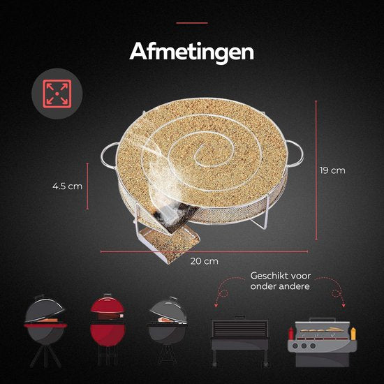 Générateur de fumée froide GrillX - Fumage a froid - GrillX BBQ - 425 ml