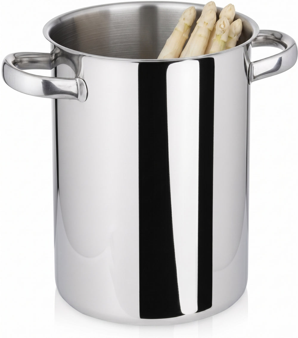 Cookinglife casserole à asperges / casserole à pâtes RVS - ø 14 cm / 3,2 litres