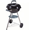 Cookinglife Barbecue à boule avec roues Fire & Flavour - Charbon de bois - 45 cm - Noir