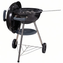 Cookinglife Barbecue à boule avec roues Fire & Flavour - Charbon de bois - 45 cm - Noir