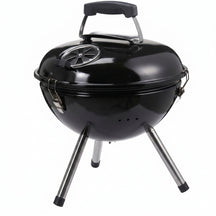 Cookinglife Barbecue à boule avec pieds Fire & Flavour - Charbon de bois - 39 cm - Compact - Noir