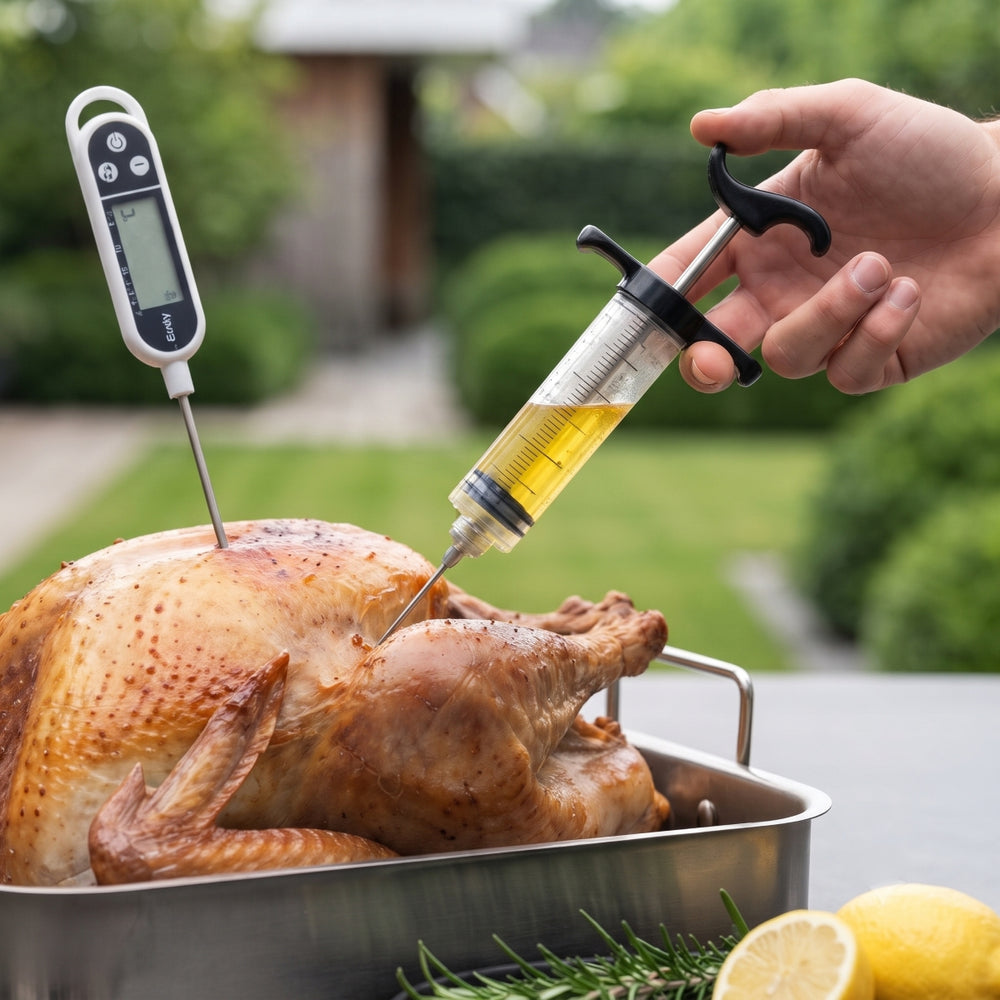 Cookinglife BBQ Pitmaster Set - 8 pièces - Ensemble complet de grill pour viande & légumes