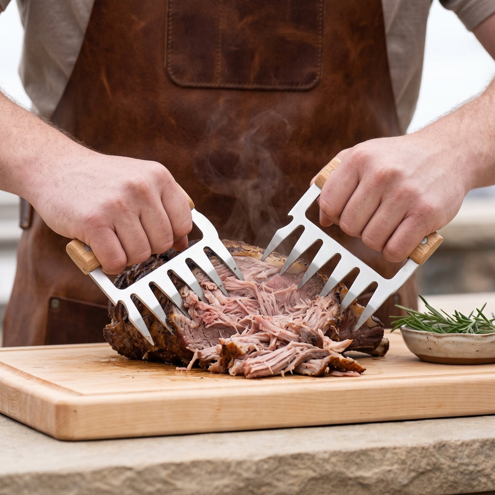 Cookinglife BBQ Pitmaster Set - 8 pièces - Ensemble complet de grill pour viande & légumes