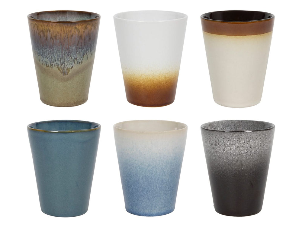 Set de tasses cappuccino Studio Tavola - Tasses café - Storm - 310 ml - 6 pièces