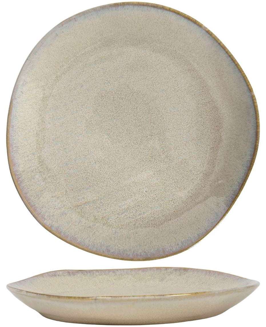 Assiettes plates Cookinglife Linen Beige ø 27 cm – 6 pièces