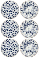 Assiettes à dîner Cookinglife Fleuris ø 27 cm - 6 pièces