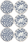 Assiettes à dîner Cookinglife Fleuris ø 27 cm - 6 pièces