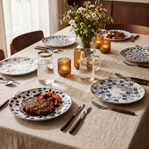 Assiettes à dîner Cookinglife Fleuris ø 27 cm - 6 pièces