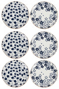 Assiettes à petit déjeuner / Assiettes à dessert Cookinglife Fleuris ø 19 cm - 6 pièces