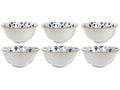 Bols à soupe / Bols Cookinglife Fleuris ø 16 cm - 6 pièces