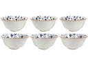 Bols à soupe / Bols Cookinglife Fleuris ø 16 cm - 6 pièces