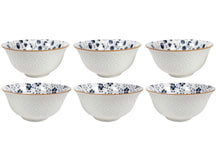 Bols à soupe / Bols Cookinglife Fleuris ø 16 cm - 6 pièces