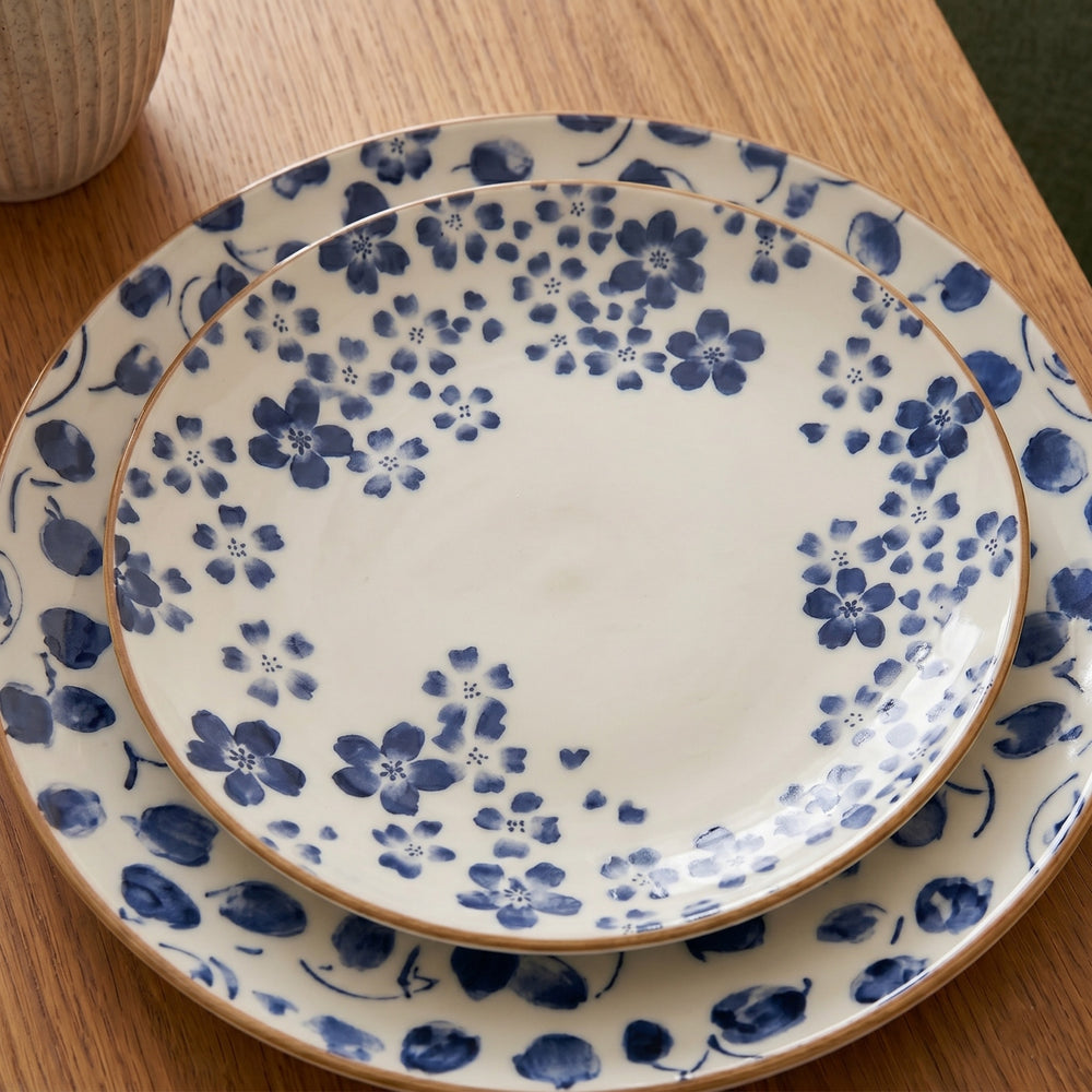 Assiettes à dîner Cookinglife Fleuris ø 27 cm - 6 pièces