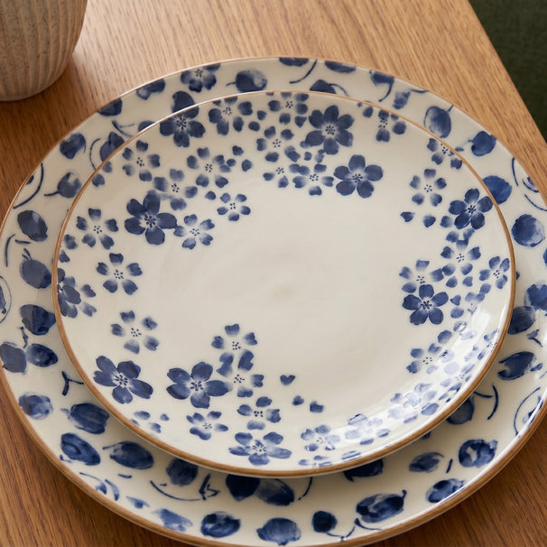 Assiettes à dîner Cookinglife Fleuris ø 27 cm - 6 pièces