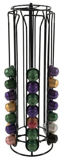Porte-capsules Nespresso Cookinglife noir - pivotant - 60 capsules