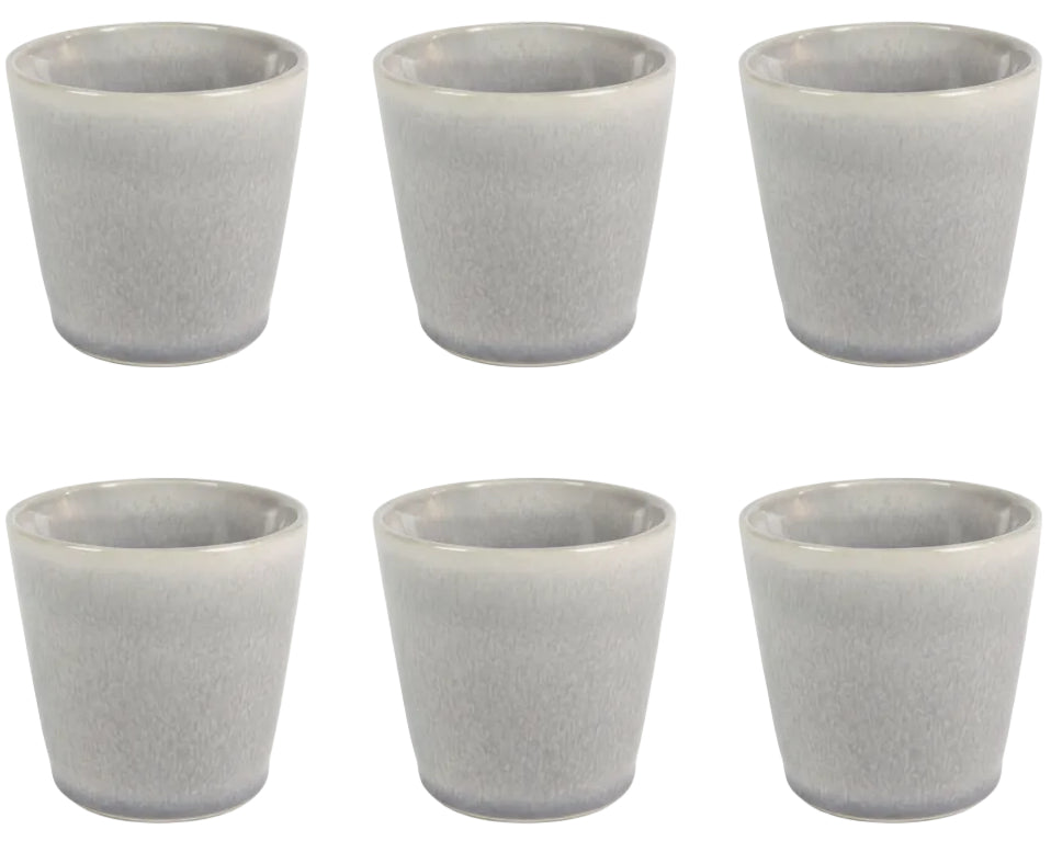 Tasses à café / Tasses Senseo Cookinglife – Breeze Grise – 200 ml – 6 pièces