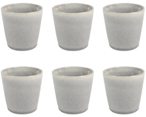 Tasses à café / Tasses Senseo Cookinglife – Breeze Grise – 200 ml – 6 pièces