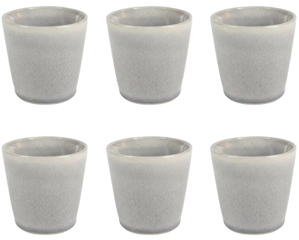 Tasses à café / Tasses Senseo Cookinglife – Breeze Grise – 200 ml – 6 pièces