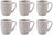 Tasses à café Cookinglife Breeze Gris 315 ml – 6 pièces