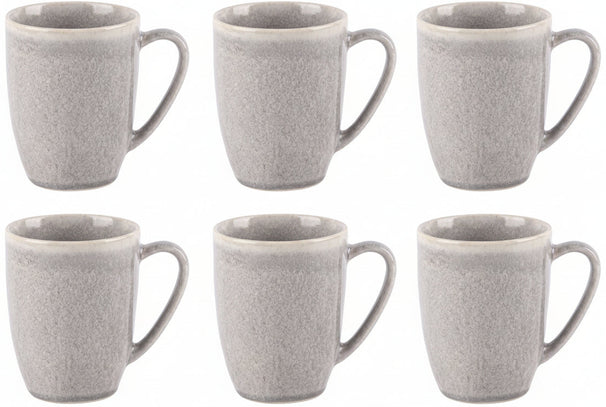 Tasses à café Cookinglife Breeze Gris 315 ml – 6 pièces