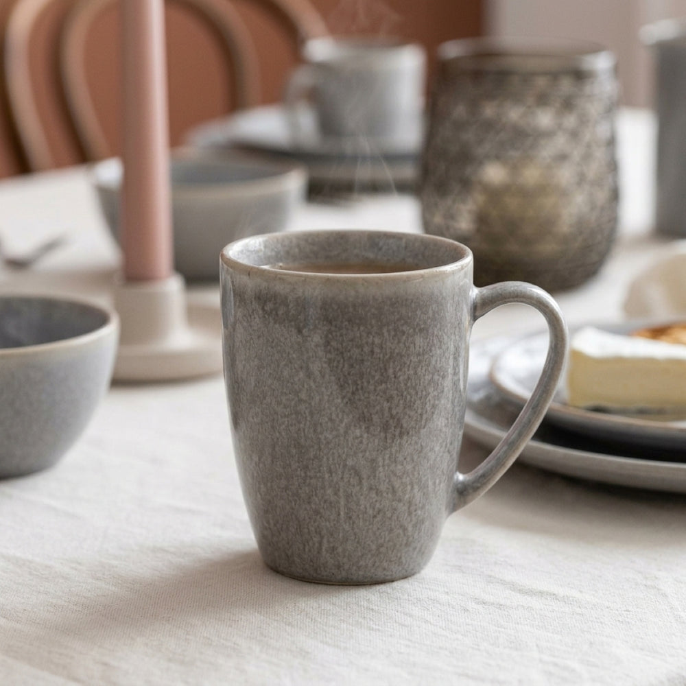 Tasses à café Cookinglife Breeze Gris 315 ml – 6 pièces