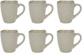 Tasses à café Cookinglife Linen Beige 340 ml – 6 pièces