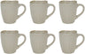 Tasses à café Cookinglife Linen Beige 340 ml – 6 pièces