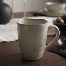 Tasses à café Cookinglife Linen Beige 340 ml – 6 pièces