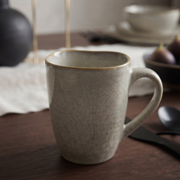 Tasses à café Cookinglife Linen Beige 340 ml – 6 pièces