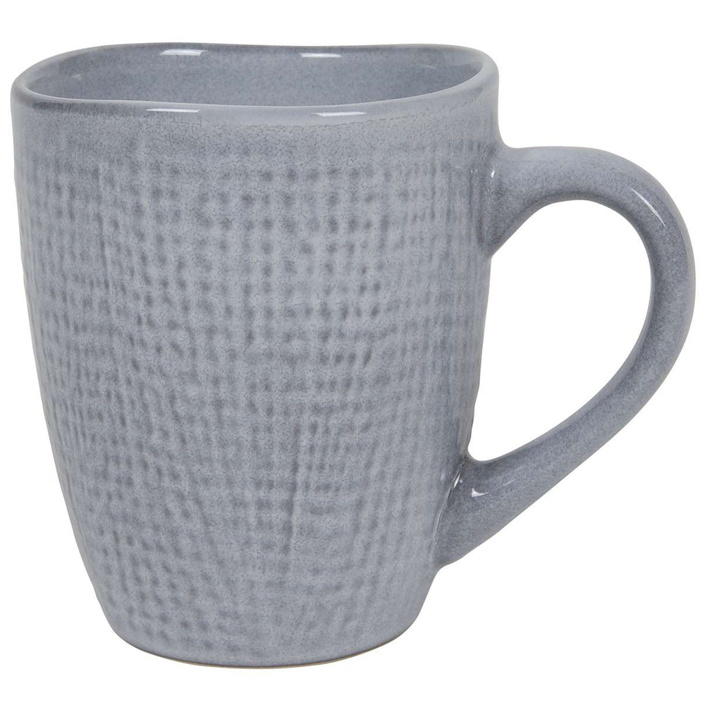 Tasses à café Cookinglife Linen gris 340 ml – 6 pièces