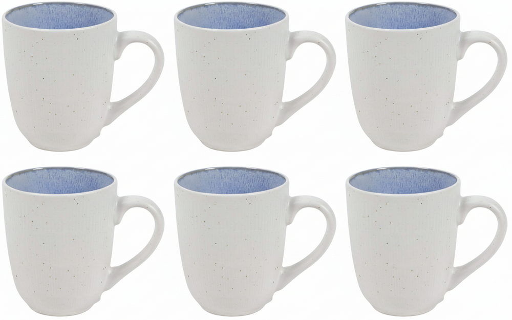 Tasses à café Cookinglife Nola Blue 330 ml – 6 pièces
