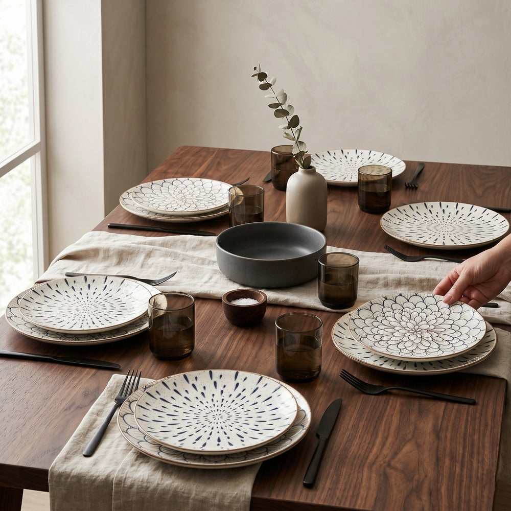 Assiettes à dîner Cookinglife Noria ø 27 cm - 6 pièces