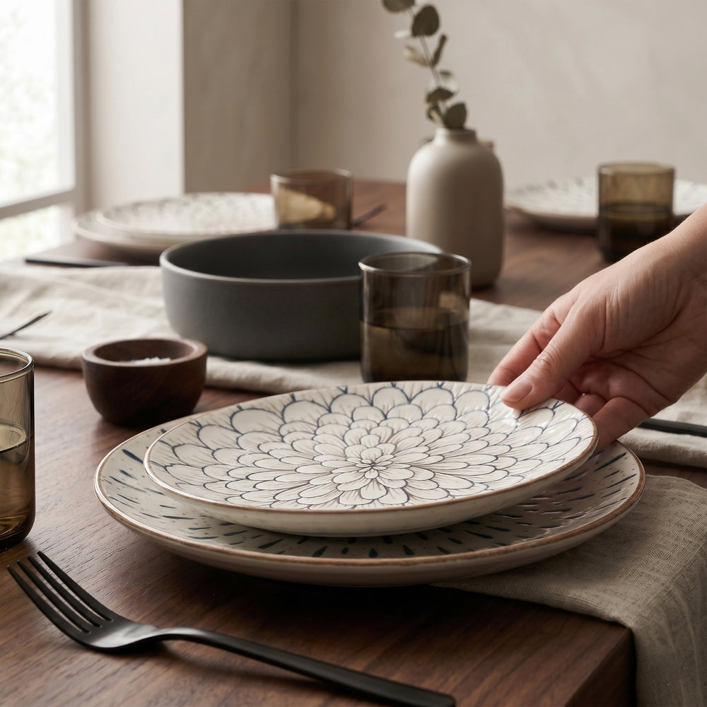 Assiettes à dîner Cookinglife Noria ø 27 cm - 6 pièces