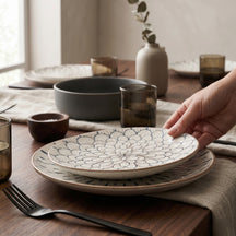 Assiettes à dîner Cookinglife Noria ø 27 cm - 6 pièces