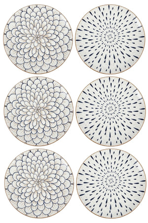 Assiettes à dîner Cookinglife Noria ø 27 cm - 6 pièces
